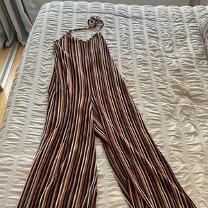 Bershka Halter Jumpsuit Size Small
